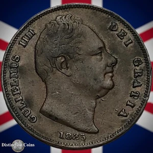 Great Britain 1835 Farthing 1/4d GB3374 - Picture 1 of 2