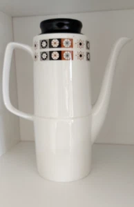 British Anchor Ballerina Hostess Coffee Pot 4 Cup Made England Vintage - Picture 1 of 4
