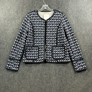 Anthropologie Hei Hei Jacket Women's Large Multicolor Geometric Blazer - Picture 1 of 9