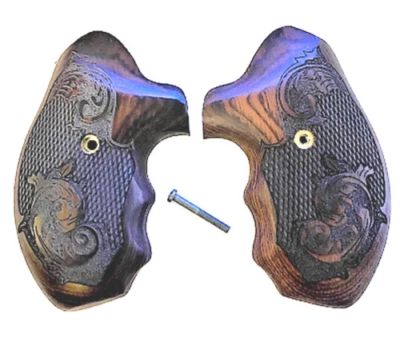 PMG MANUFACTURING Taurus Grips fits Taurus 856 series 942, ROSEWOOD 22/38/357 XL