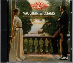 BOUGHTON "VAUGHAN WILLIAMS/ DELIUS" CD 1989 nimbus - Imagen 1 de 2