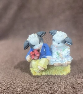 Pre Owned So Sweet Mary’s Moo Moo’s Be Mine For-heifer Figurine #468746 - Picture 1 of 5