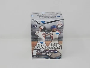 Bowman Platinum Blaster Box 2021 - MLB sellado de fábrica - Ice Foil Parallels - Imagen 1 de 4