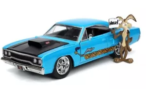 JADA TOYS - Voiture de 1970 avec figurine E. Coyote – PLYMOUTH road runner - ... - Imagen 1 de 4