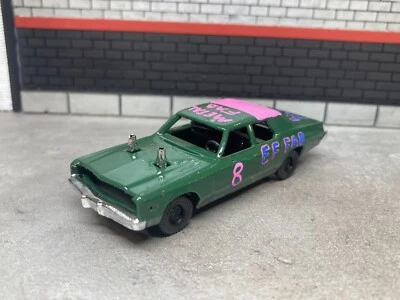 1/64 Scale 3D Printed Dodge Monaco Demolition Derby Demo Car For Diecast Diorama - Image 1 of 4