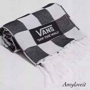 VANS FAMILY OFF THE WALL CHECKERBOARD THROW BLANKET New - Picture 1 of 3