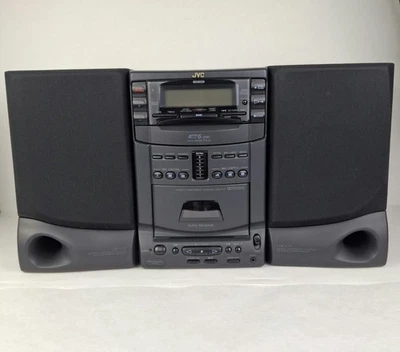 JVC UX-C7 Micro Component 6-Disc CD Changer & Cassette Deck | Near Mint | Tested - Image 1 of 4