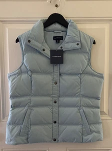 Lands' End Damen Stepp Daunen Weste/Chambray Blau/Gr. M/NEU/NIE GETRAGEN! - Bild 1 von 5