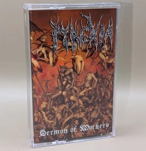 Pyrexia - Sermon Of Mockery Tape NEW Brutal Death Metal Megatherion - Picture 1 of 2