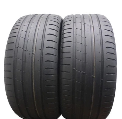 2 X NOKIAN 255/45 ZR19 104Y XL Powerproof Pneus D'Été 2019 5Mm - Photo 1/4