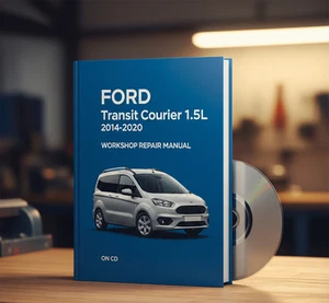 Ford Transit Courier 2014-2020 1.5L Workshop Manual Service Repair on CD. - Picture 1 of 1