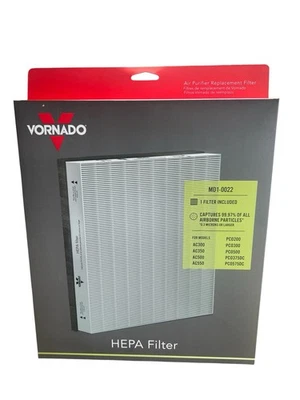 Filtro de aire Vornado True HEPA MD1-0022 modelos AC300 350 500 550 PCO200 300 500 Foto 1 de 2