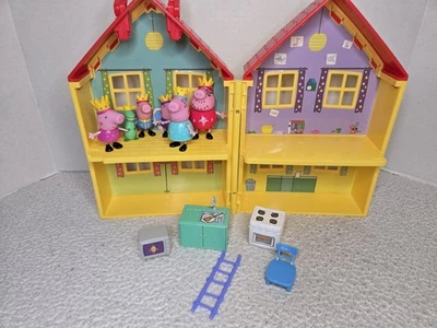 Juego Casa Peppa Pig con Figuras Surtidas y Accesorios Incluye Toda la Familia  Foto 1 de 4