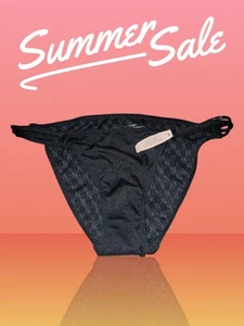 Nuevo botón de natación Victoria Secret para mujer talla (S/P) negro  - Imagen 1 de 5