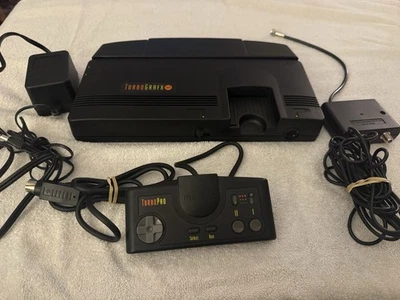 NEC Turbo Grafx-16 Console w/ OEM Controller and OEM Cables Tested Works - Image 1 of 4