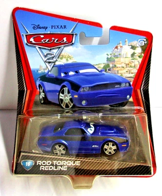 DIESNEY PIXAR COCHES VARILLA TORQUE REDLINE #16 Foto 1 de 4