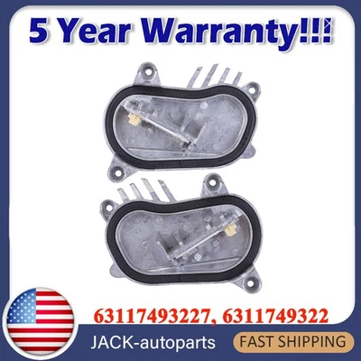 PARA BMW F80 M3 M4 F32 F82 FAROL ESQUERDO DIREITO AMARELO OLHOS DE ANJO MÓDULOS DRL 2X - Imagem 1 de 4