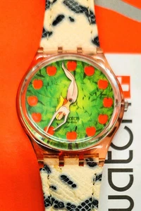Reloj Swatch FIRST GP108 1994 Estándar Caballeros Nuevo Antiguo Stock - Imagen 1 de 12