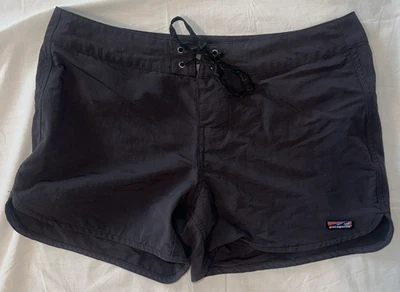 Pantalones Cortos de Senderismo Patagonia Para Mujer Talla 12 Negros Mezcla de Nailon Ropa Activa para Aire Libre Foto 1 de 4