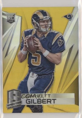 2014 Panini Spectra Rookies Gold Prizm /25 Garrett Gilbert #173 Rookie RC - Image 1 of 2