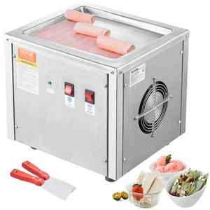 Fried Ice Cream Roll Machine Ice Roll Maker 11"x9.5" Pan Yogurt Roll Maker - Picture 1 of 12