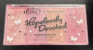 Grease X Revolution HOPELESSLY DEVOTED NIB Highlighter Palette Authentic Pinks - Picture 1 of 3