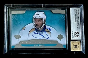 SETH JONES ROOKIE AUTO 10 BGS 8.5 2013 Ultimate Collection Rookie Signatures CBJ - Picture 1 of 2