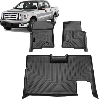 Alfombrillas para 2009 2010 2011 2012 2013 2014 Ford F-150 F150 Super Crew Cab - Image 1 of 4
