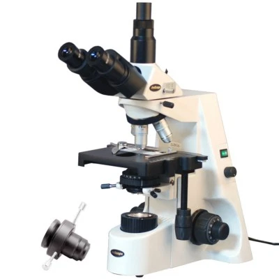 AmScope 40X-1500X Professional Infinity Plan Kohler Darkfield Microscope - Image 1 of 4