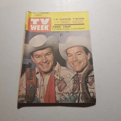 TV Week Brisbane October 31 1964 The Le Garde Twins Paul McCartney article - Image 1 of 4
