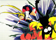 Sailor Moon Series 3 A Magical GIrl and Her Advisor #3 2000 Dart Trading Card