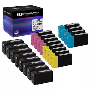 20PK PGI2200XL for Canon 9255B001 9268B001 9269B001 9270B001 HY Cartridge Maxify - Picture 1 of 5