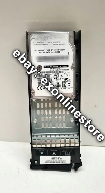 85Y6274 - 900GB 10K 6 Gbps SAS 2.5-inch HDD for V7000 (FRU: 00Y2684) - Image 1 of 1