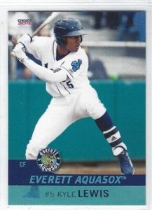 2016 Everett AquaSox (High-A Seattle Mariners) Kyle Lewis