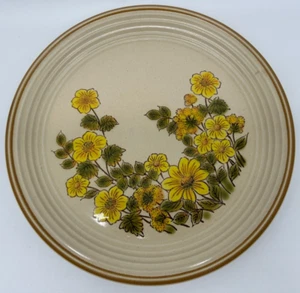 Fuji Stone 12" Serving Platter~Spring Days #3736~Floral Center~Made In Japan - Picture 1 of 9