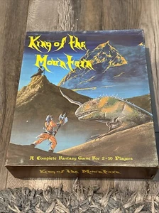 King of the Mountain - Board Game - Fantasy Sci Fi 1980 - 80's Rare - Picture 1 of 9