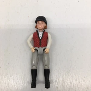 Mattel Loving Family Girl Horse Rider Equestrian Jointed Figure 4 1/2" tall - Picture 1 of 9