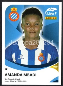 AMANDA MBADI #154B RCD ESPANYOL CROMO LIGA F 2024-25 FEMENINA PANINI 24/25 - Picture 1 of 2