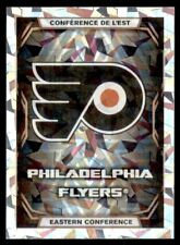 2021-22 Topps NHL Stickers #405 Philadelphia Flyers - Team Logo FOIL