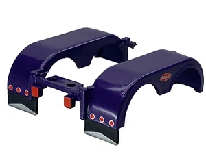 1/64 DCP PARTS PURPLE PETERBILT 359/379/389 REAR WTI FENDERS W/ LIGHTS - Picture 1 of 4