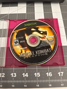 Mortal Kombat Deception Original XBOX - Disc Only Game Tested - Picture 1 of 2