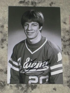 Indiana Hoosiers MICKEY MORANDINI Signed 4x6 Photo BASEBALL AUTOGRAPH  - Picture 1 of 1