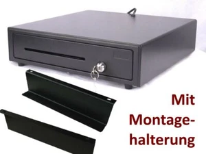 Geldlade mit Montagehalterung iQCash410ZU Geldschublade Kassenschublade Geldfach - Bild 1 von 6