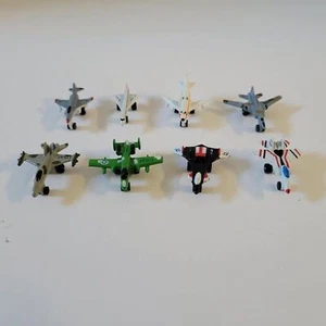 Vintage Galoob Micro Machines Military Planes Jets - Lot of 8 - Picture 1 of 8