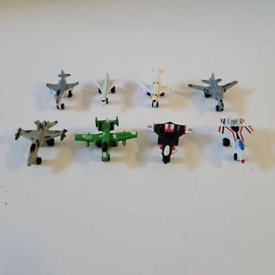 Vintage Galoob Micro Machines Military Planes Jets - Lot of 8 - Image 1 of 4