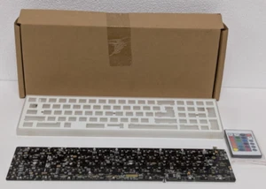 DROP + RED SCARF II+ VER.D CUSTOM MECHANICAL KEYBOARD KIT, CNC FIBERGLASS - Picture 1 of 12