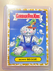 GPK Garbage Pail Kids 35th Anniversary GOLD /35 - 22b Runny Reggie 33/35
