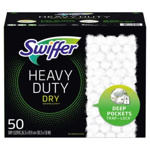 Swiffer 50 Dry Mopping Refill Cloths Heavy Duty Dry Sweeping Pad Refills - Picture 1 of 3