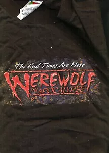 WHITE WOLF TEE-SHIRT WEREWOLF THE APOCALYPSE TAILLE XL PAS D'EMBALLAGE - Imagen 1 de 1