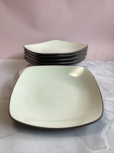 Noritake Colorwave Piatti Insalata Cioccolato 8 1/2" Set di 6 Coupé Quadrati - Foto 1 di 6